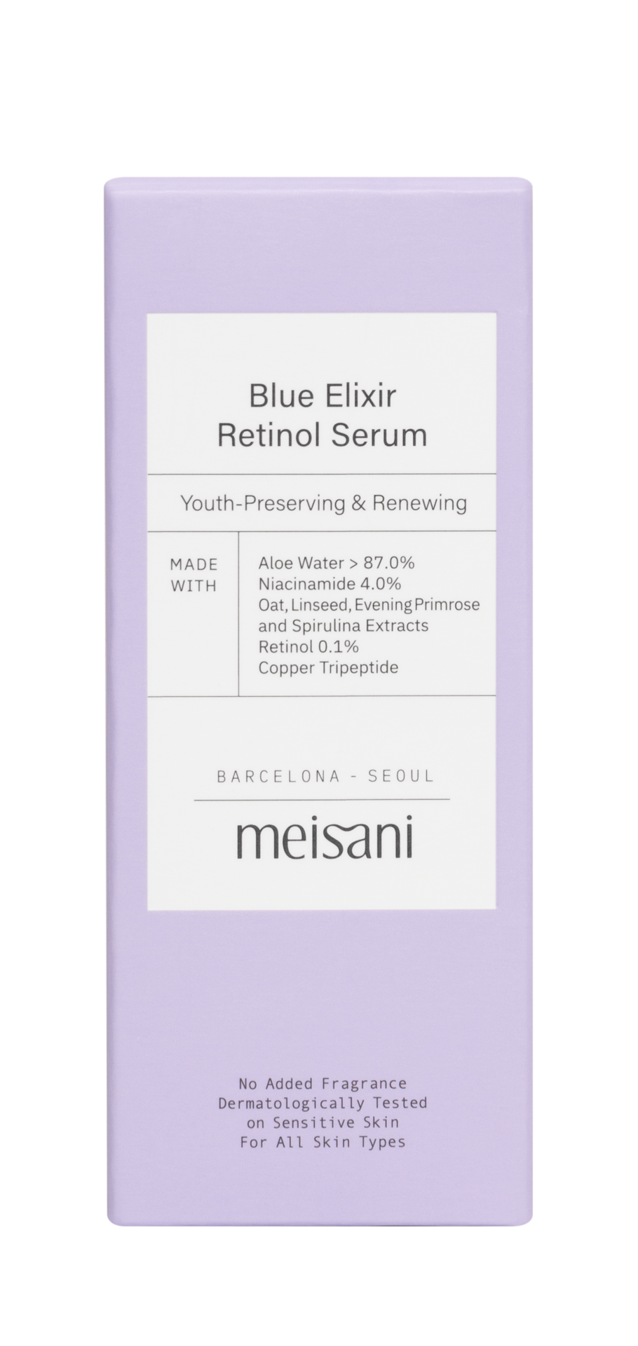Meisani Blue Elixir Retinol Serum 15 ml