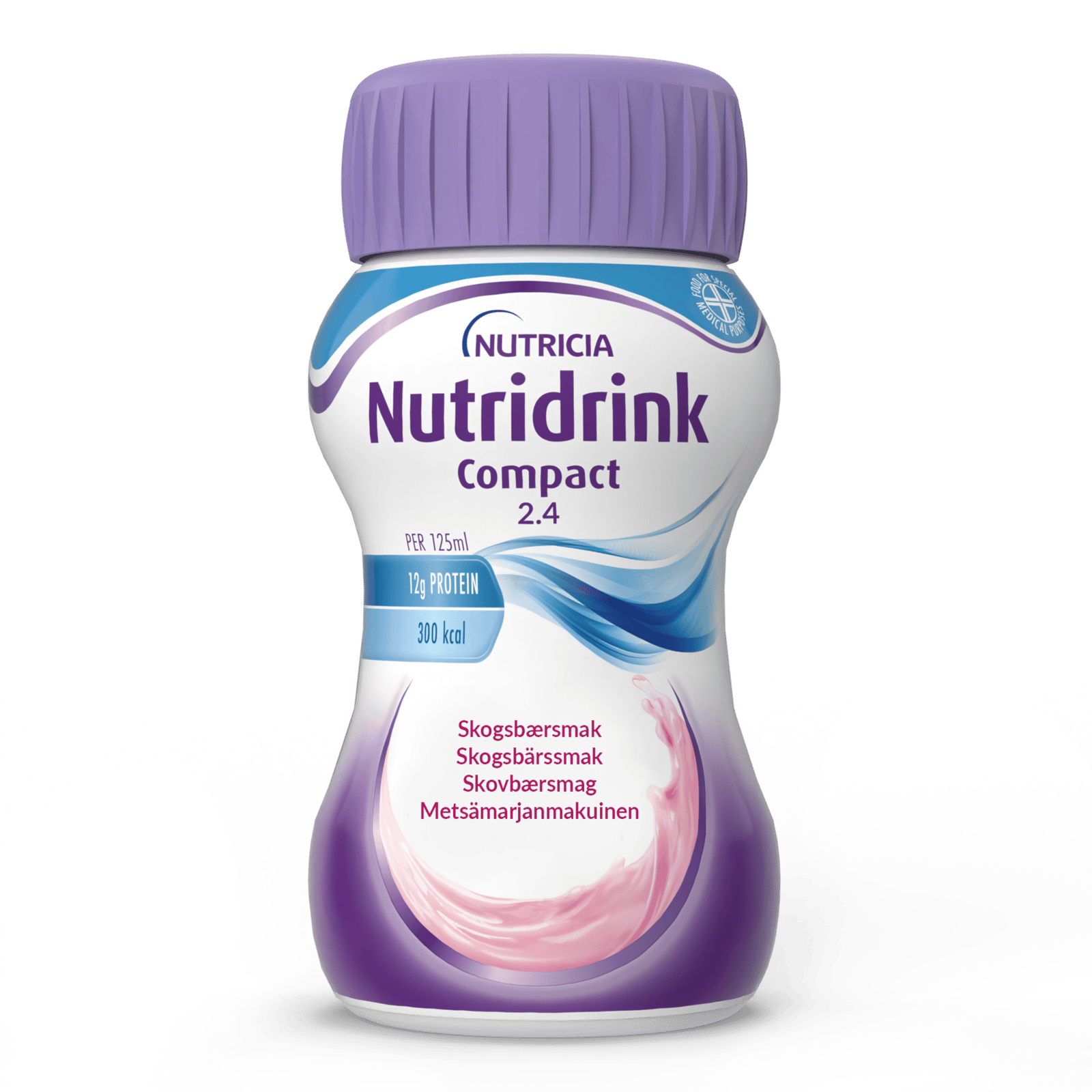 Nutridrink Compact Skogsbärssmak 4 x 125 ml
