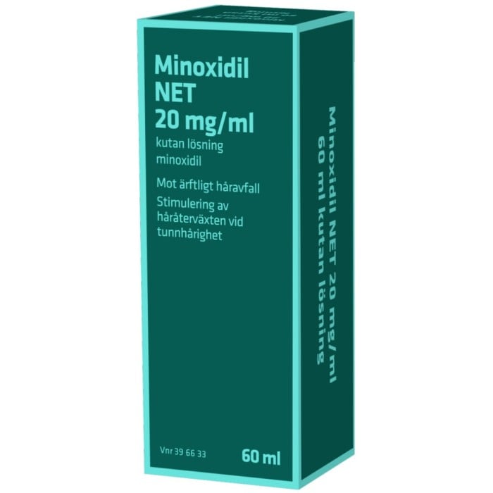 NET Minoxidil NET 20mg/ml Kutan lösning 60 ml