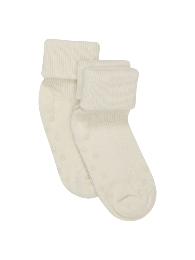 minymo Baby Rib Socks Stl 19/22 white 1 par