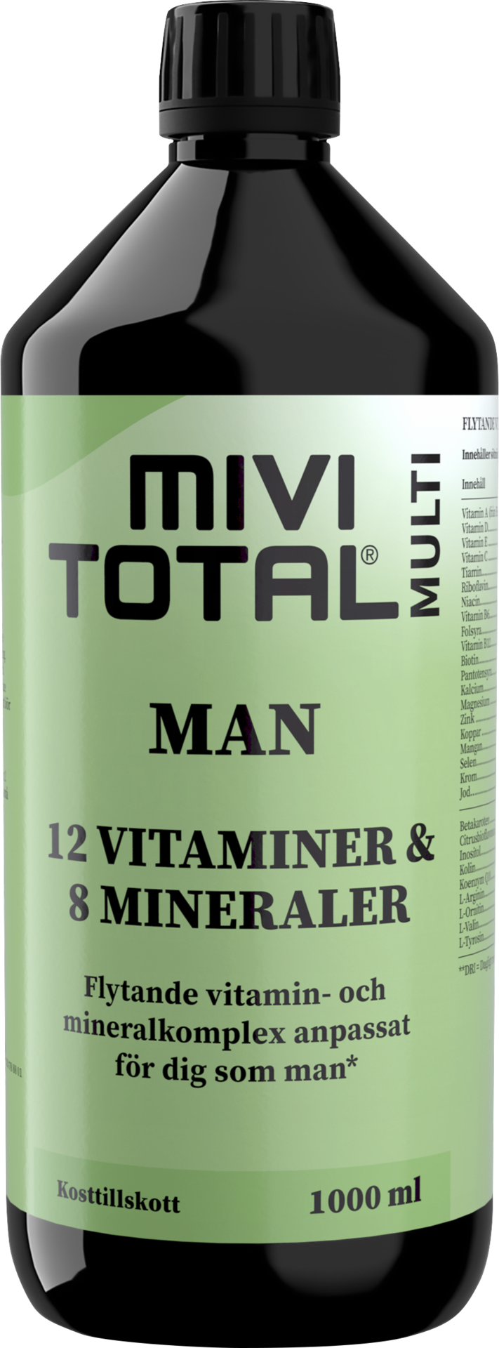Mivitotal Man Multivitamin & Mineraler 1000 ml