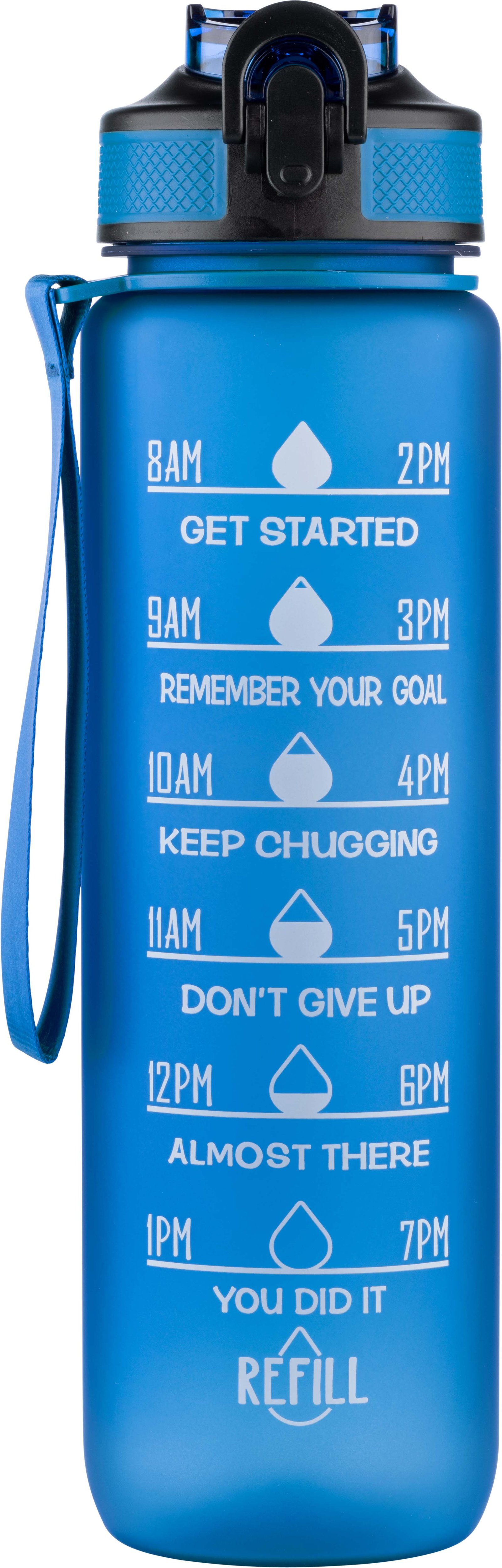 The Hollywood Motivational Bottle Blue 1000 ml