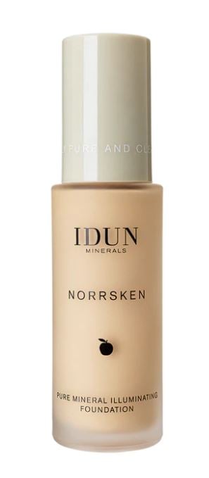 IDUN Minerals Liquid Mineral Foundation Norrsken Freja Warm Light/Medium 30 ml