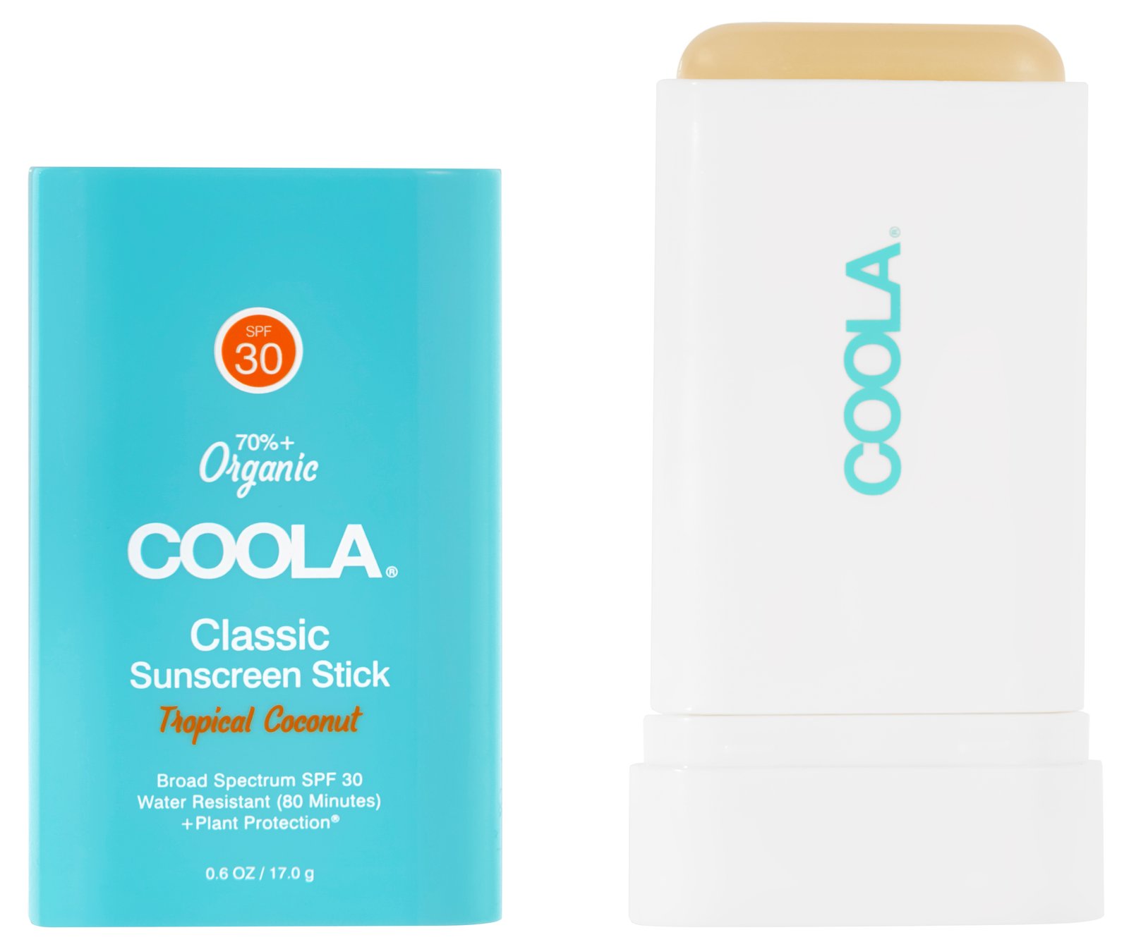 COOLA Classic Sunscreen Stick SPF 30 Tropical Coconut