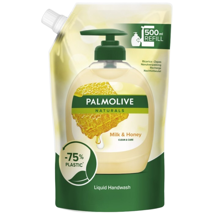Palmolive Naturals Milk & Honey Handtvål Refill 500 ml