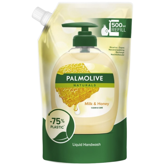 Palmolive Naturals Milk & Honey Handtvål Refill 500 ml