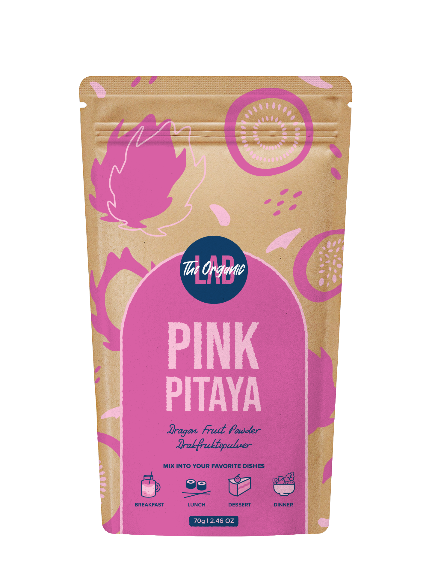 The Organic Labs Pink Pitaya 70g