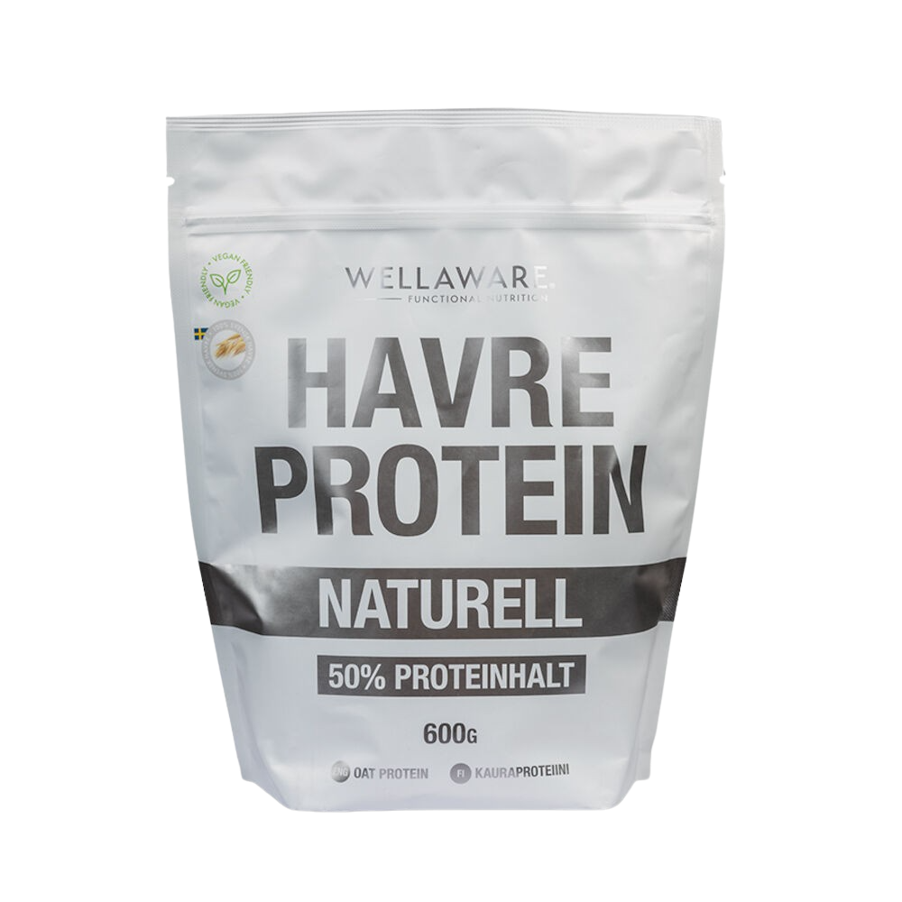 WellAware Havreprotein Naturell Påse 600 g