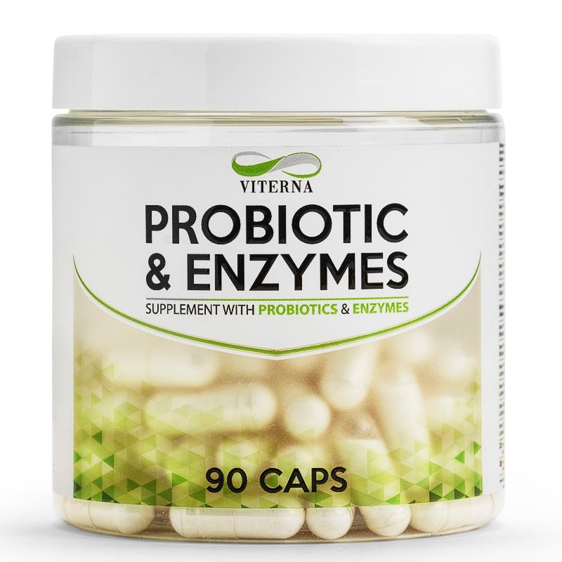 Viterna Probiotic & Enzymes 90 kapslar