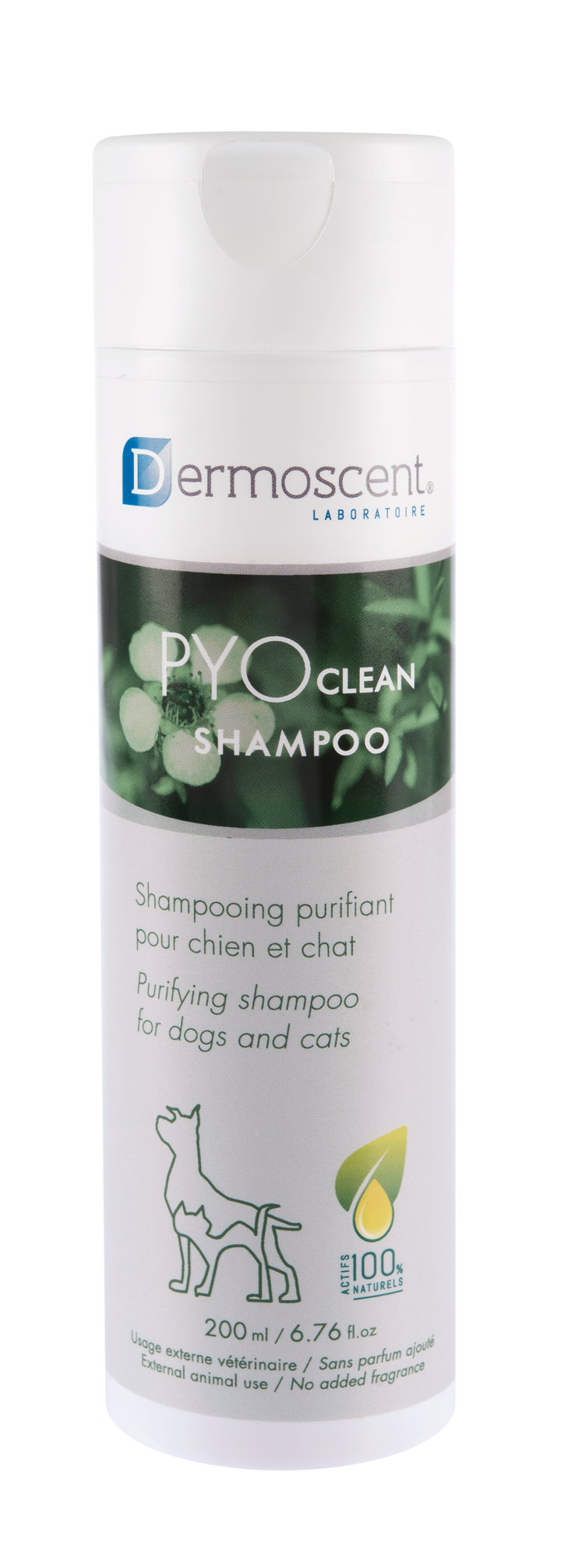 Dermoscent PYOclean® Shampoo för hundar & katter 200 ml
