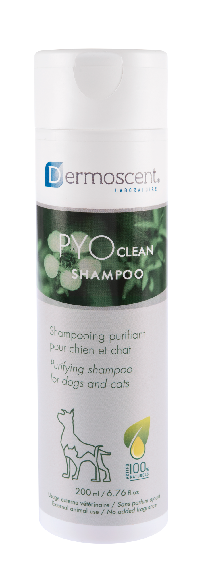 Dermoscent PYOclean® Shampoo för hundar & katter 200 ml