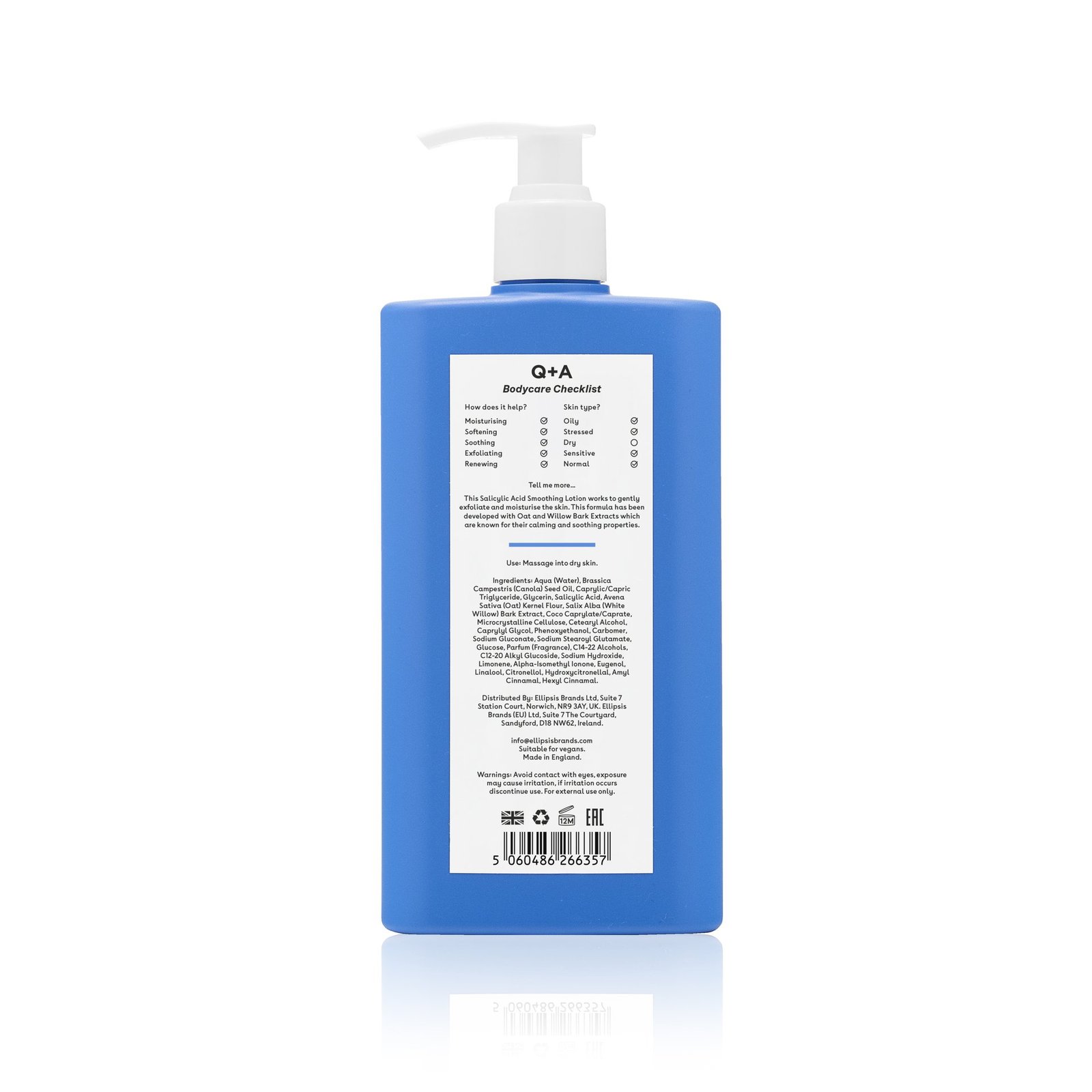 Q+A Salicylic Acid Smoothing Lotion 250ml