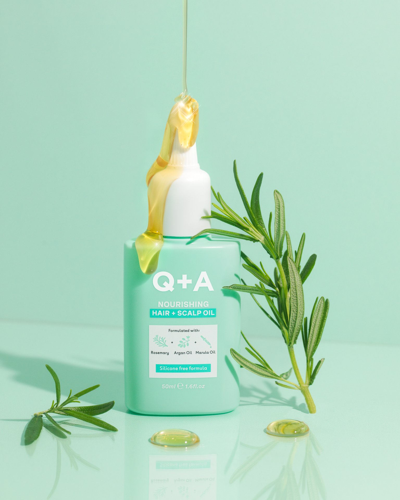 Q+A Nourishing Hair + Scalp Oil 50 ml