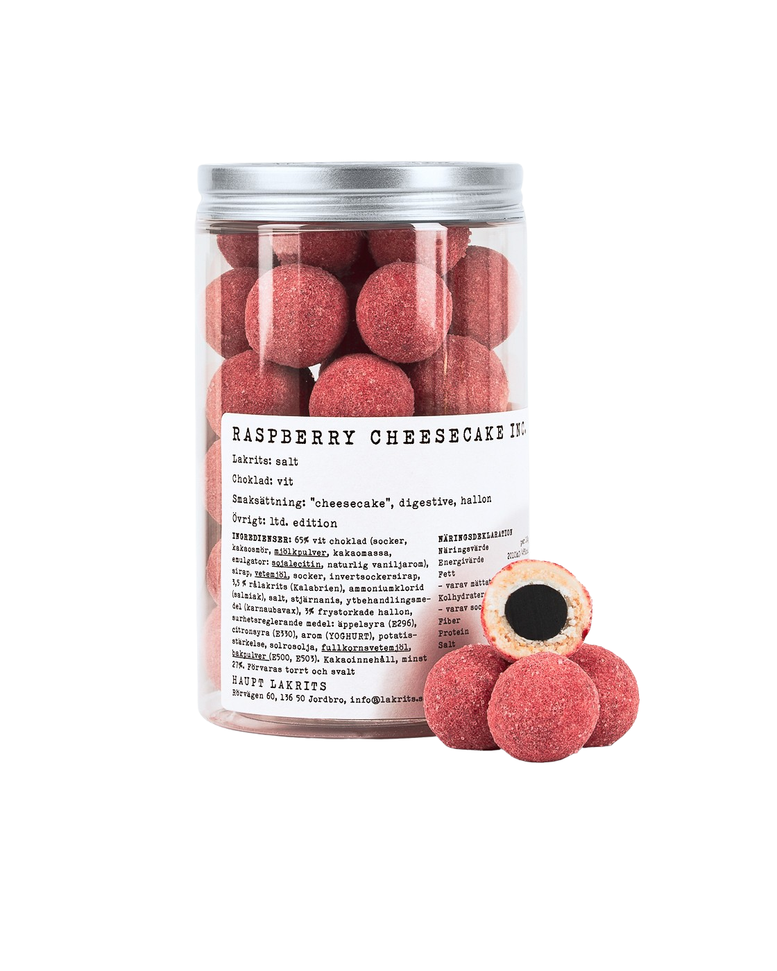 HAUPT LAKRITS Raspberry Cheesecake Inc 250g