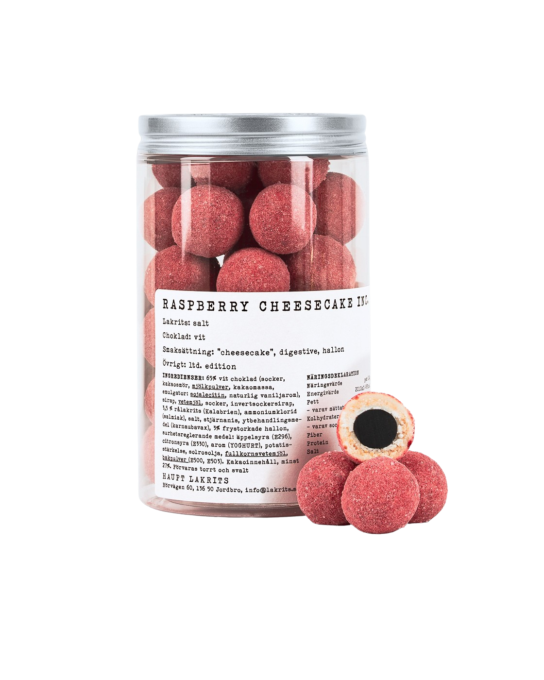 HAUPT LAKRITS Raspberry Cheesecake Inc 250g