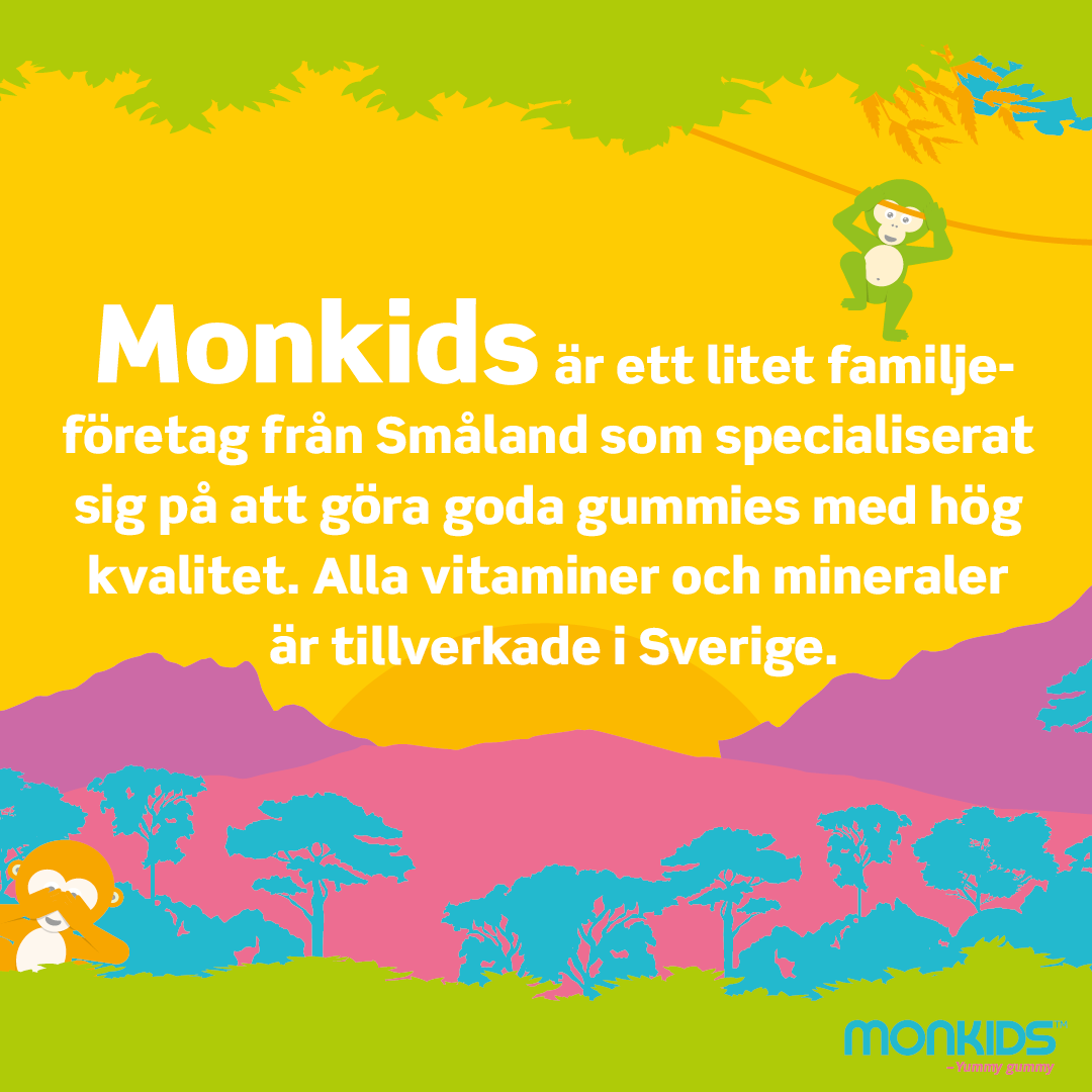 Monkids Naturliga Badskum Barn 200 ml