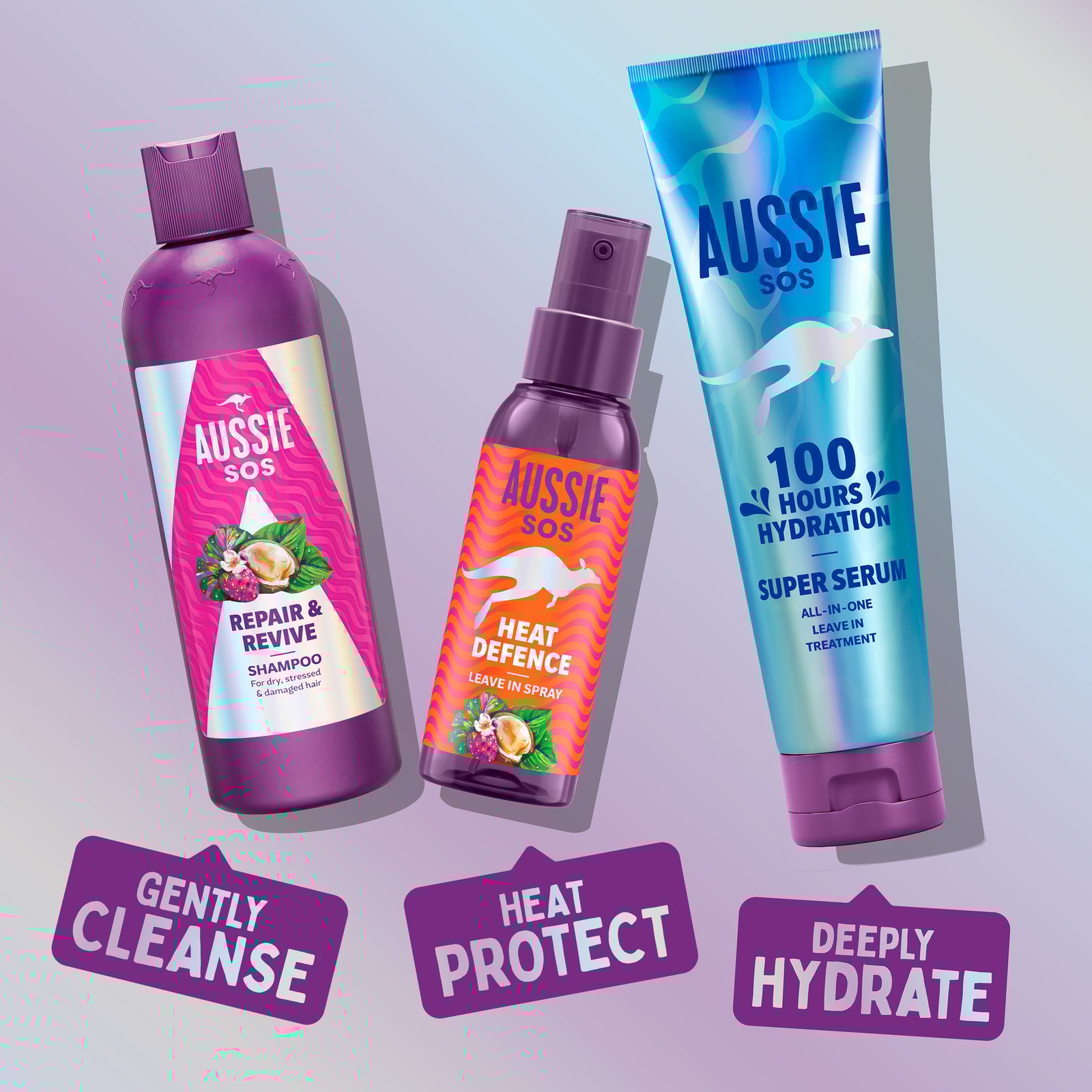 Aussie SOS Heat Defence Leave-In Spray 100ml