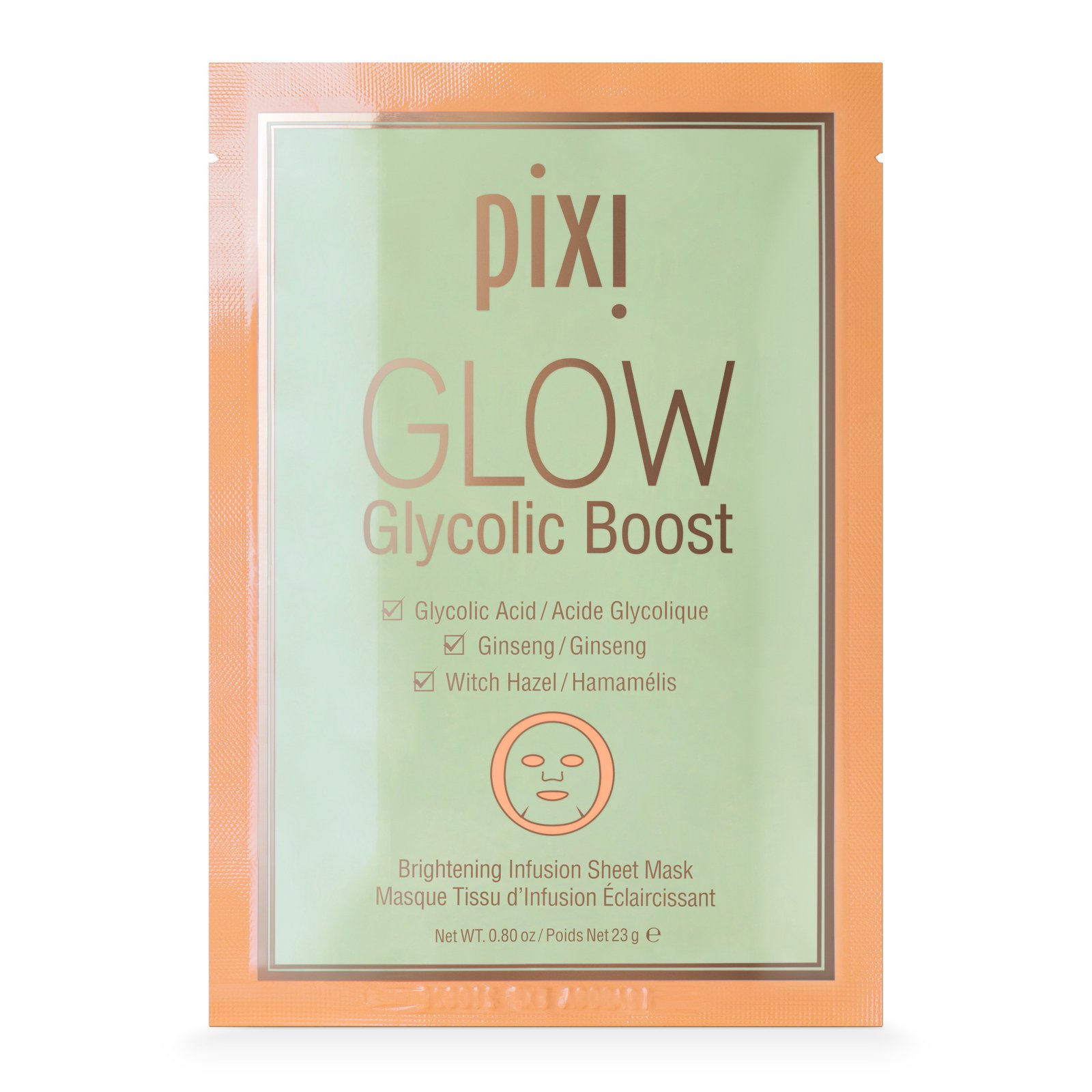 Pixi GLOW Sheet Mask 3 x 23 g