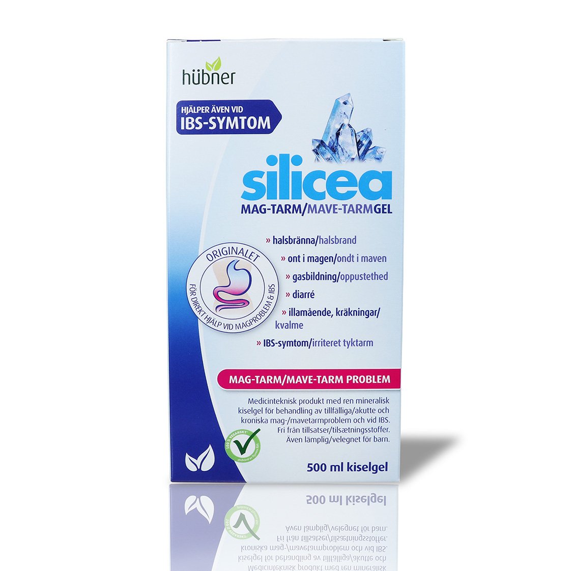 Silicea Mag-Tarm Kiselgel 500 ml