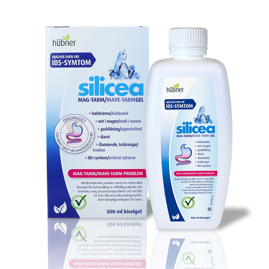 Silicea Mag-Tarm Kiselgel 500 ml