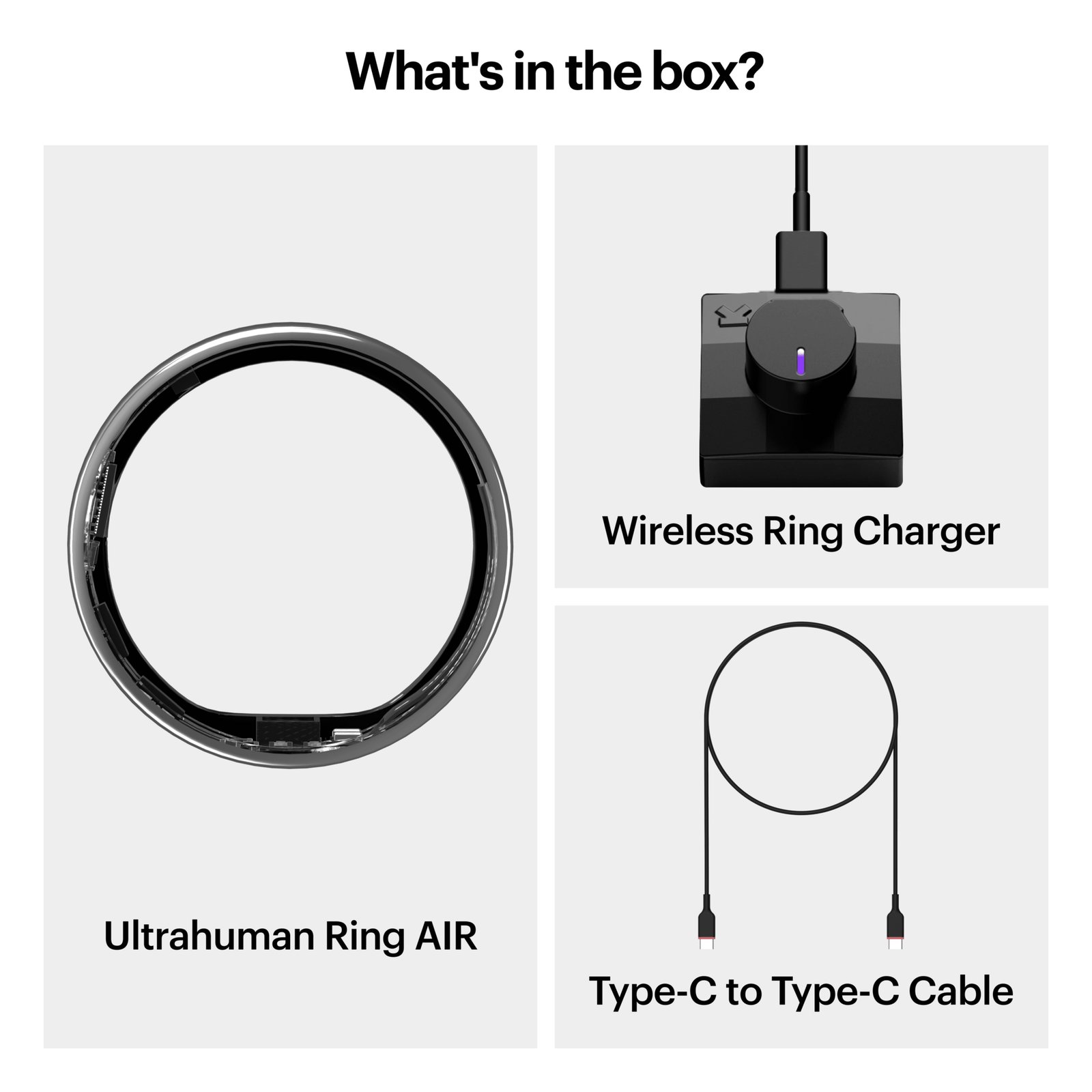 Ultrahuman Ring Air - Size-11 - Air Silver