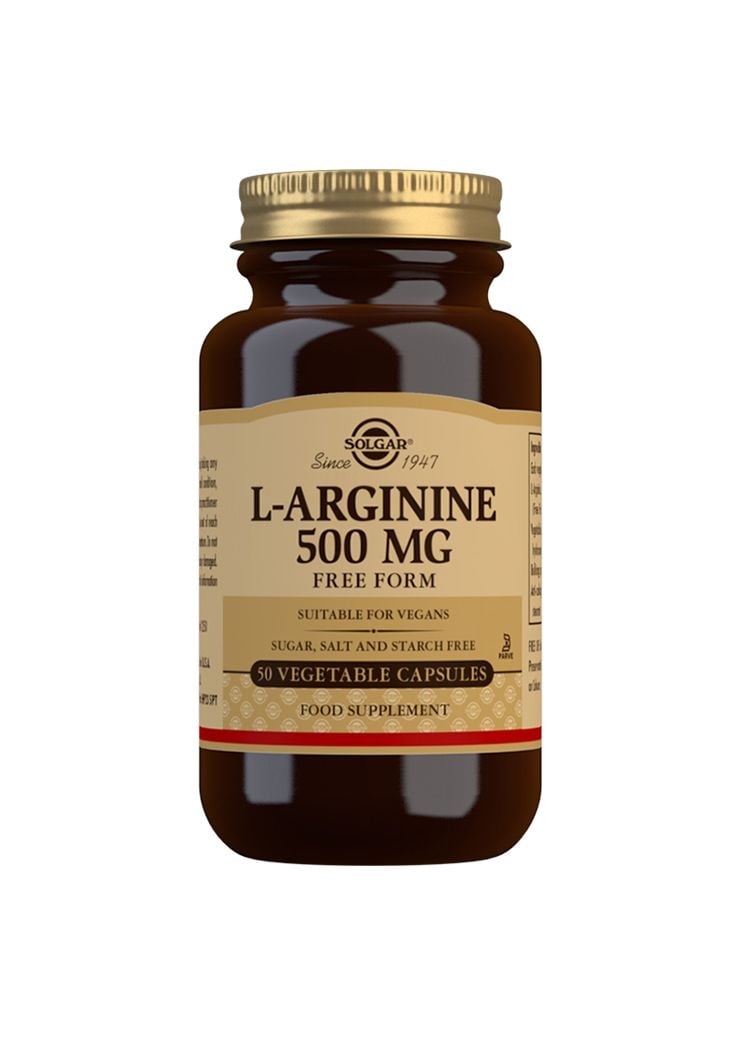 Solgar L-Arginine 500 mg 50 kapslar