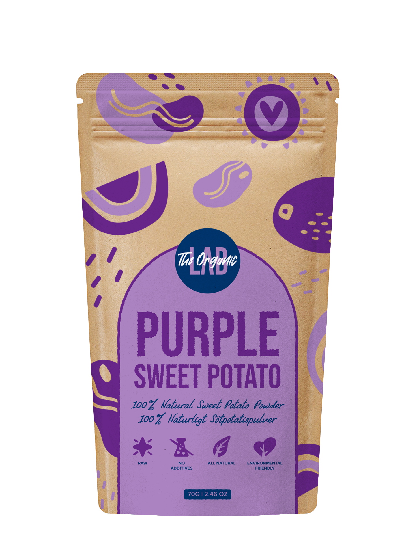 The Organic Labs Purple Sweet Potato 70g