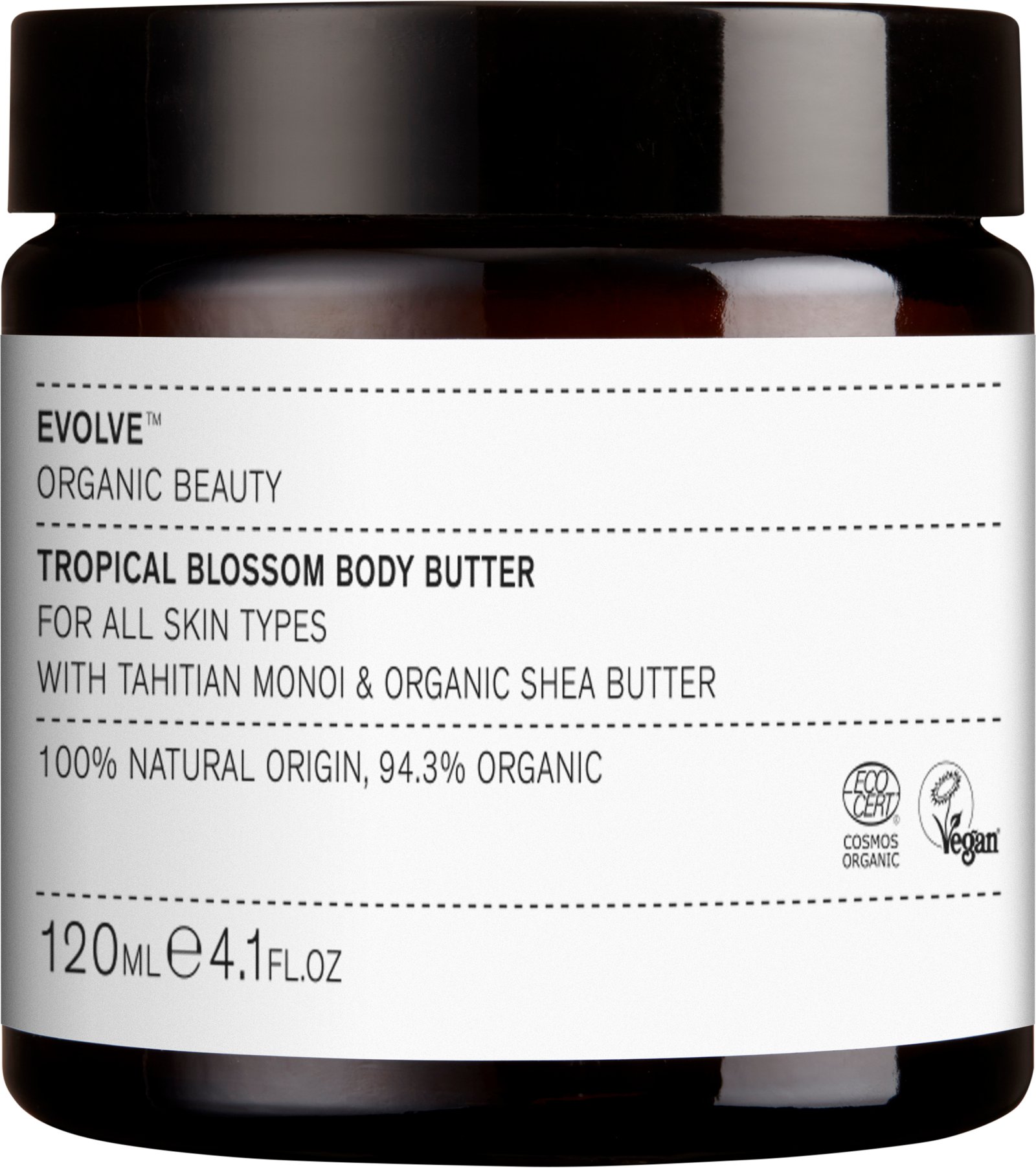 Evolve Organic Beauty Tropical Blossom Body Butter 120 ml