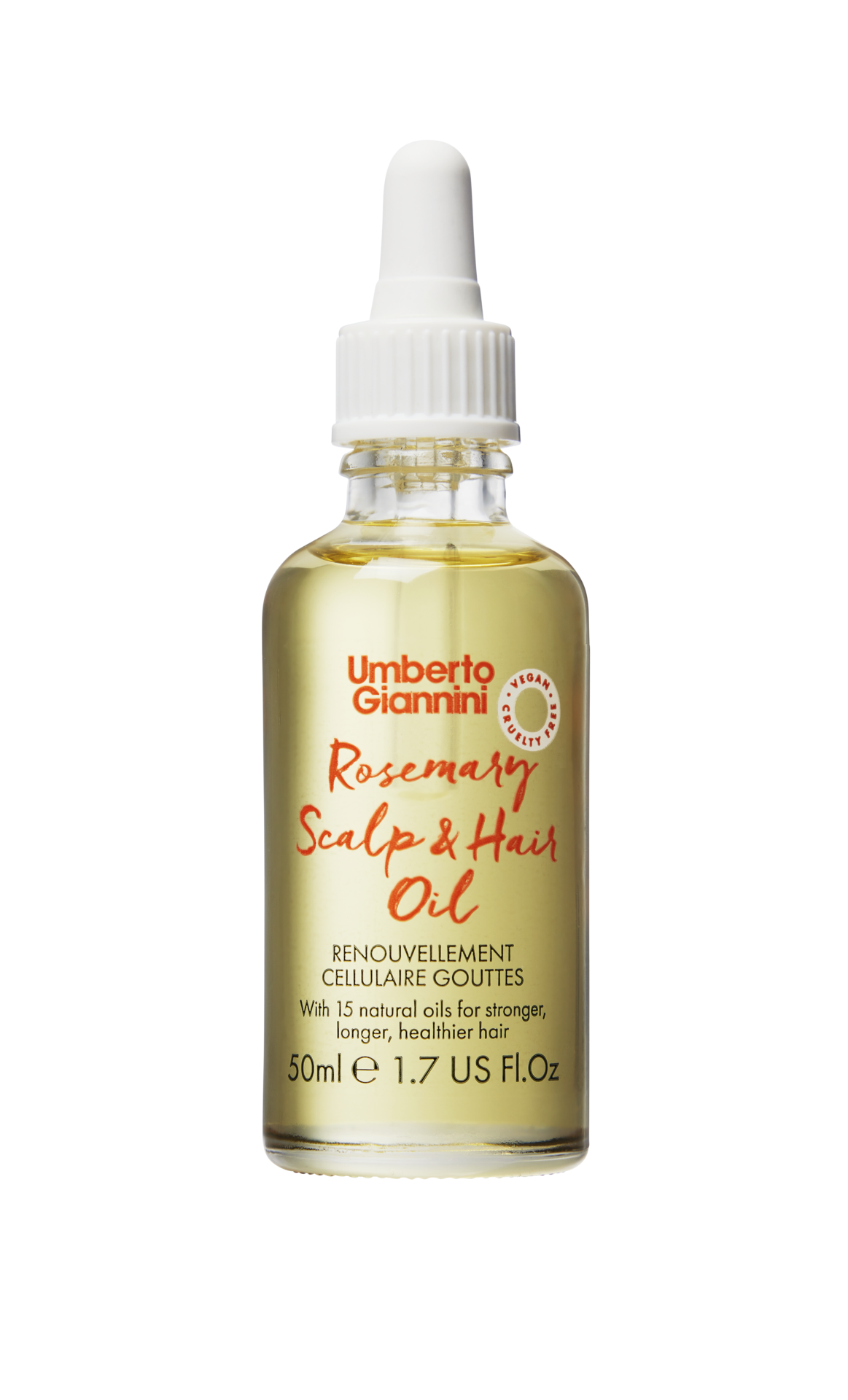 Umberto Giannini Grow Long Rosemary Scalp & Hair Oil 50 ml