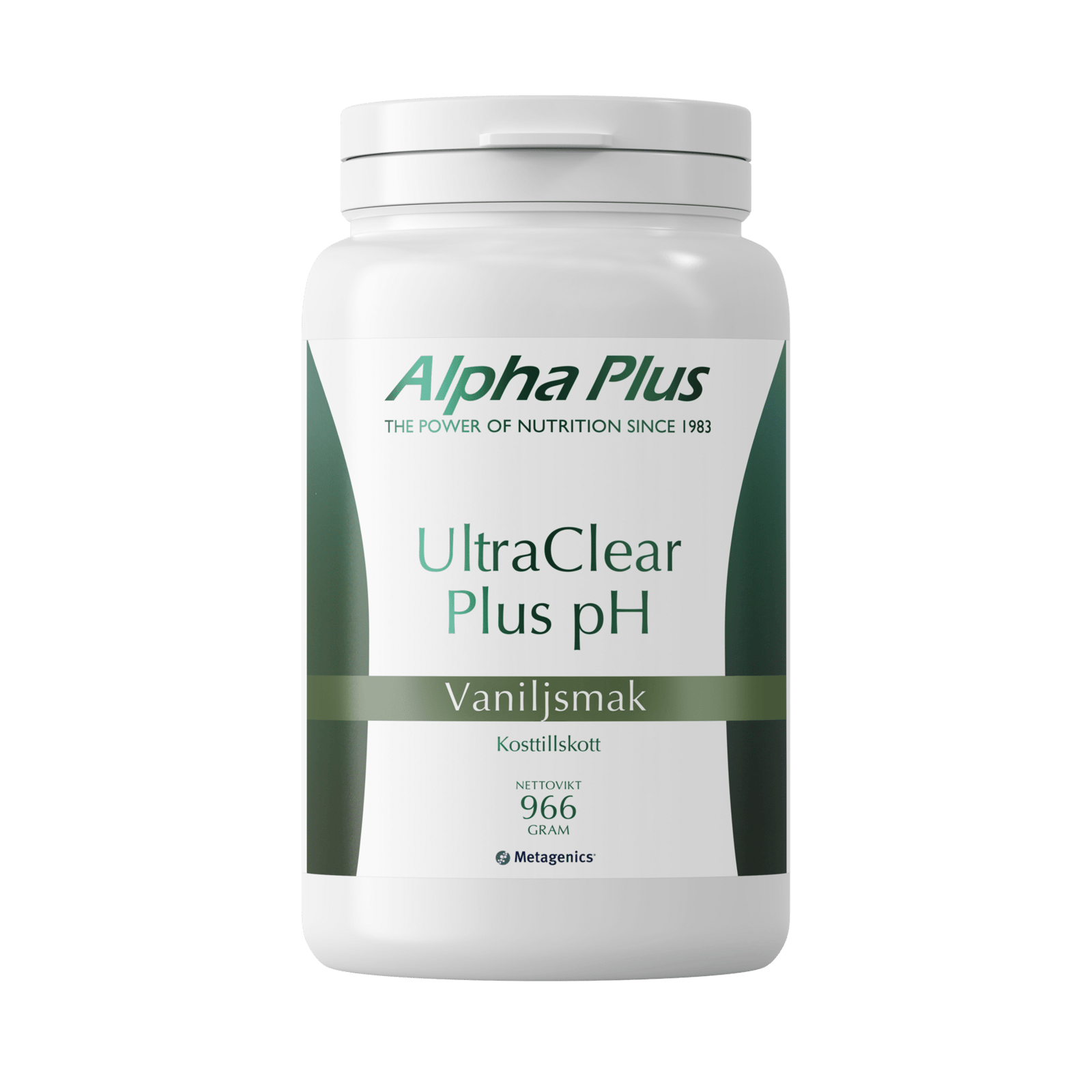 Alpha Plus UltraClear Plus pH Vaniljsmak 966g