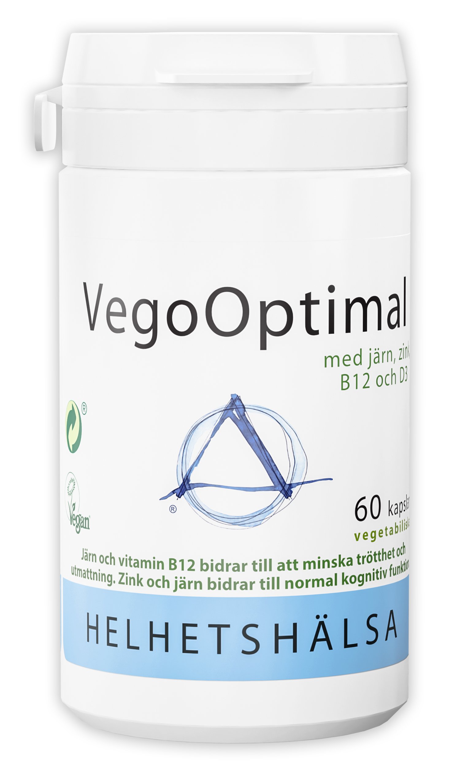 Helhetshälsa VegoOptimal 60 kapslar