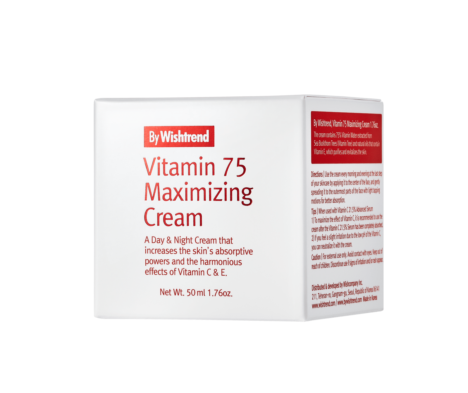 By Wishtrend Vitamin75 Maximizing Cream 50ml