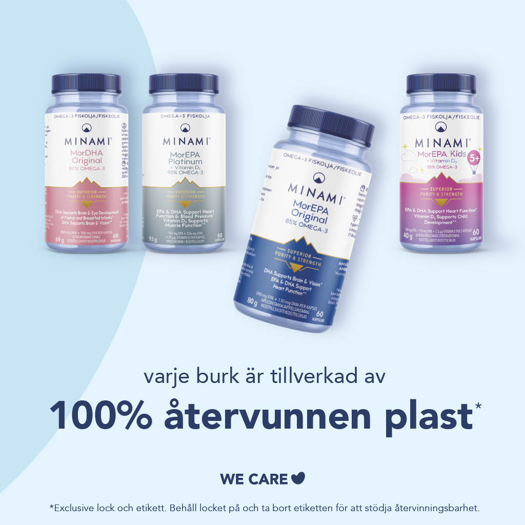 MINAMI MorEPA VeganDHA + Astaxantin 60 kapslar