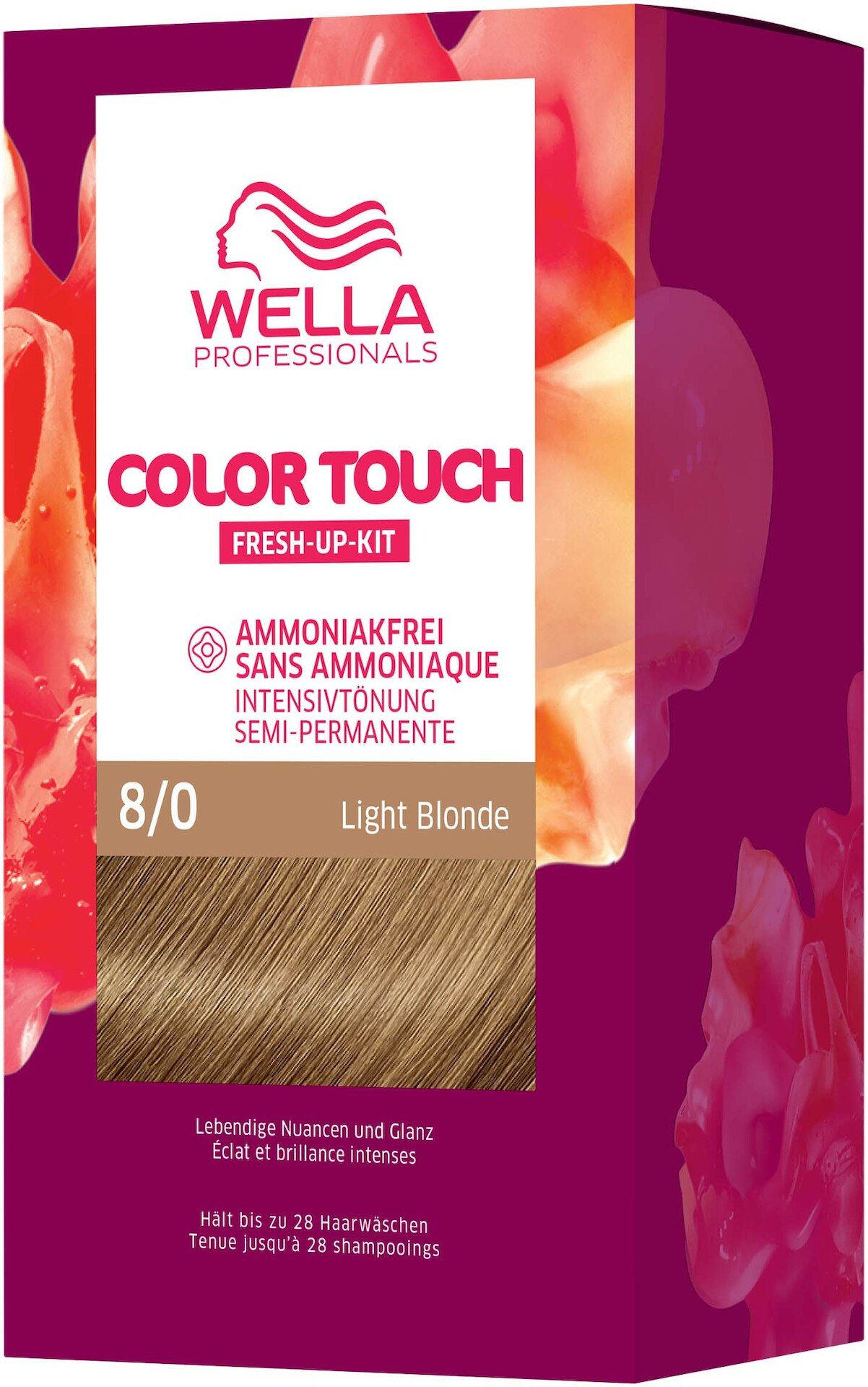 Wella Professionals Color Touch Pure Naturals Light Blonde 8/0 130 ml