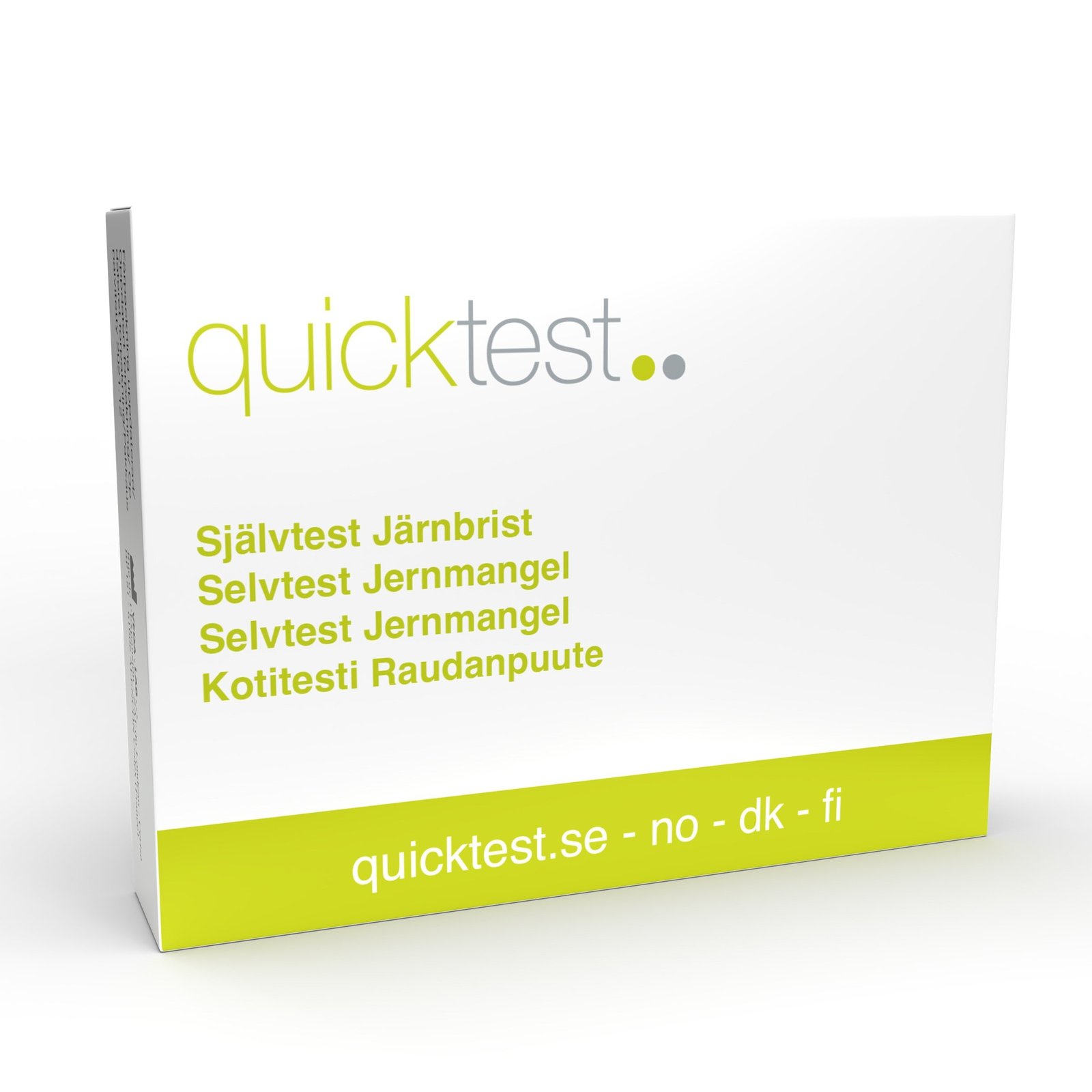 Quicktest Självtest Järnbrist 1 st