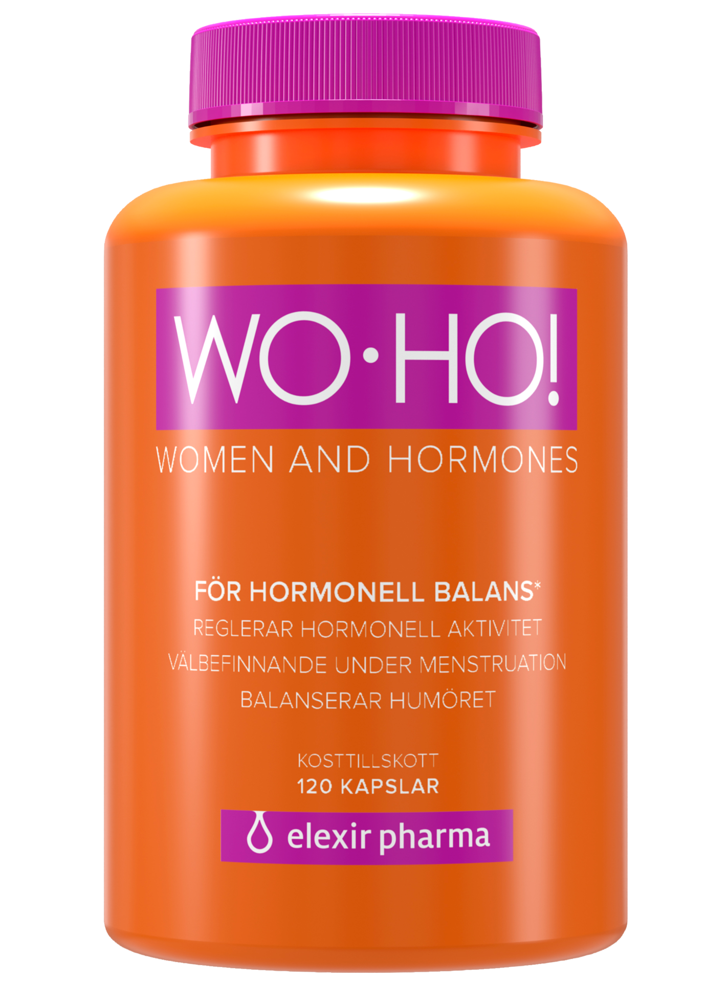 Elexir Pharma WoHo! Women & Hormones 120 kapslar