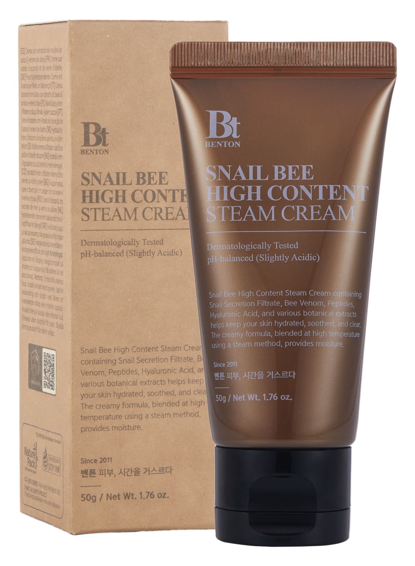Benton Snail Bee High Content Steam Cream 50 g
