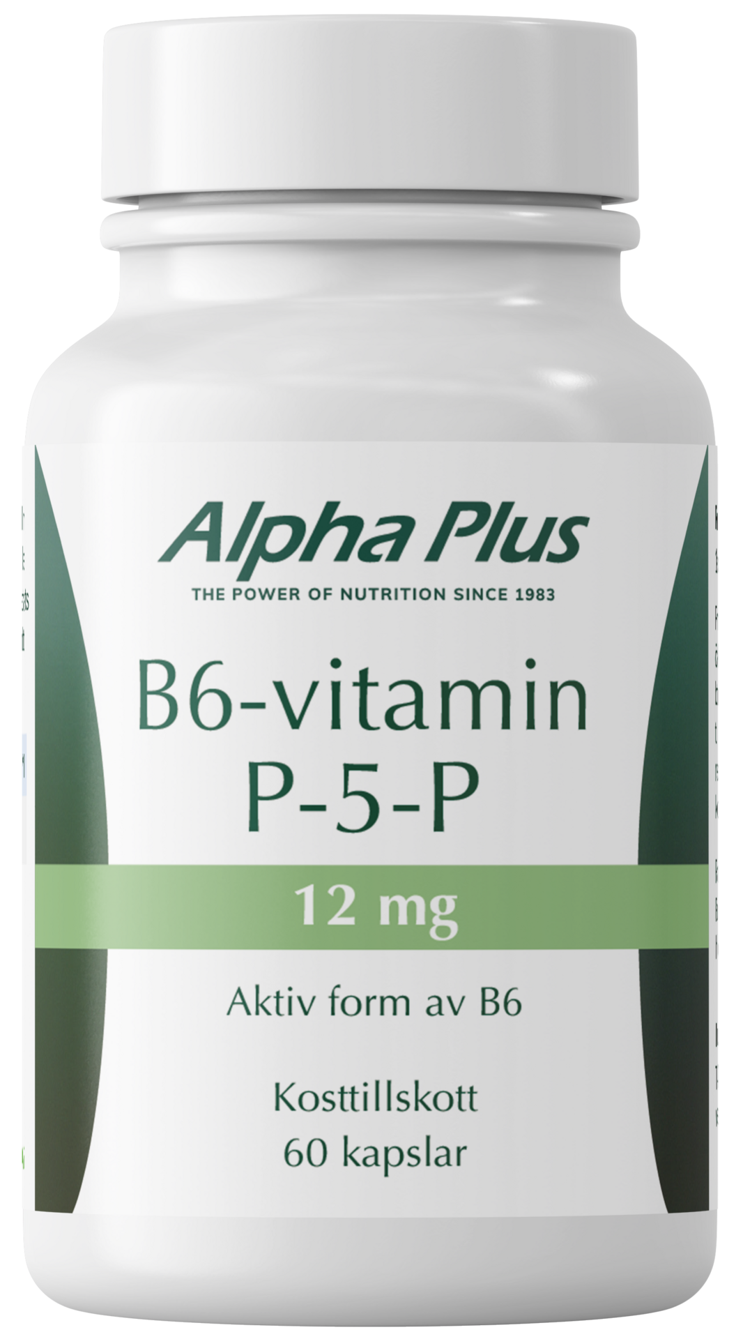 Alpha Plus B6-vitamin P-5-P 12 mg 60 kap