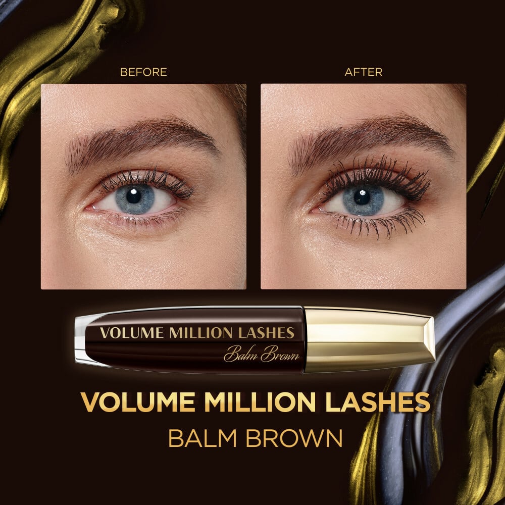 L'Oréal Paris Volume Million Lashes Balm Brown Mascara Brown 8,9 ml