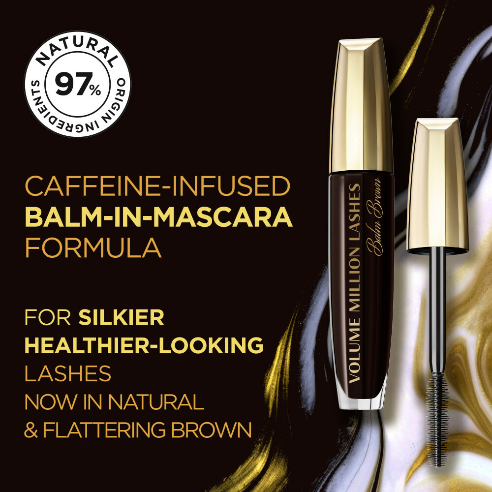 L'Oréal Paris Volume Million Lashes Balm Brown Mascara Brown 8,9 ml