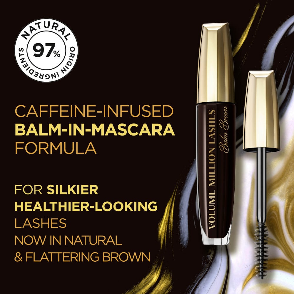 L'Oréal Paris Volume Million Lashes Balm Brown Mascara Brown 8,9 ml
