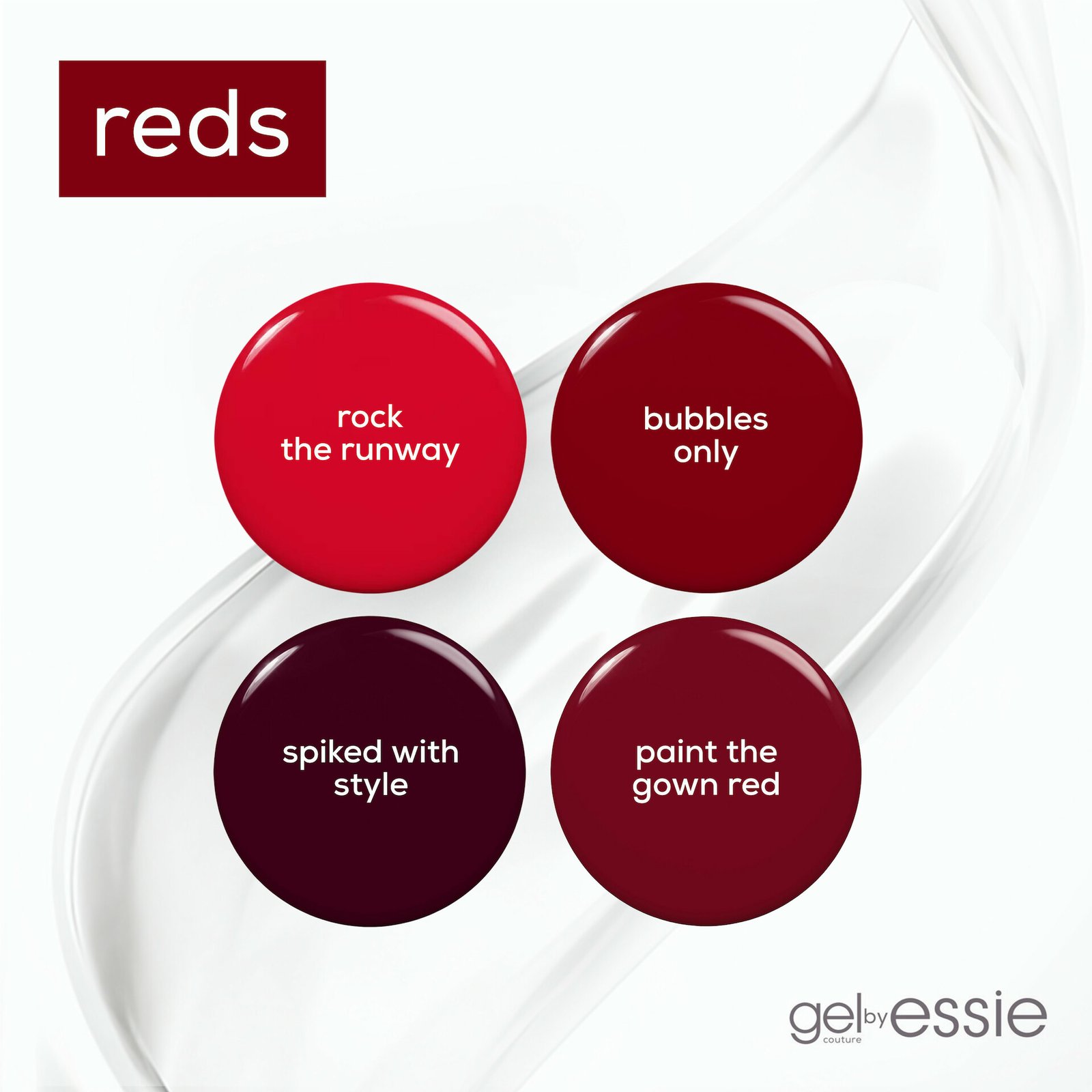 essie Gel Couture 509 Paint The Gown Red 13,5 ml