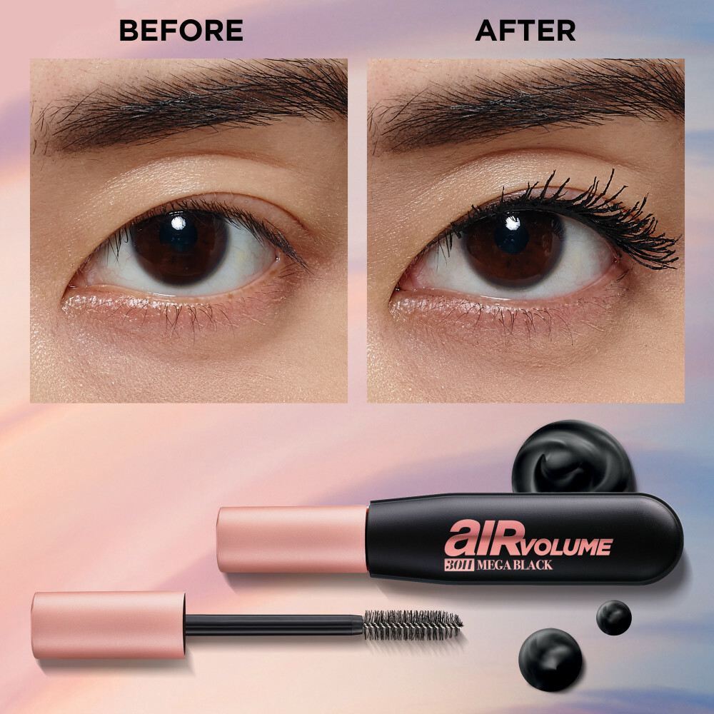 L'Oréal Paris Air Volume 30H Mega Black Mascara Black 9,4 ml