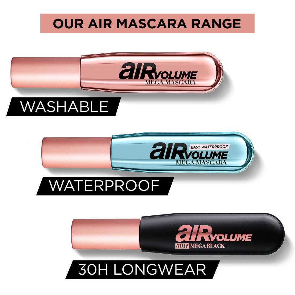 L'Oréal Paris Air Volume 30H Mega Black Mascara Black 9,4 ml
