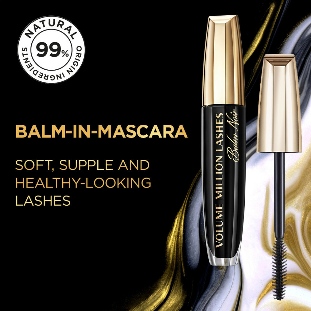 L'Oréal Paris Volume Million Lashes Balm Noir Mascara Black 8,9 ml