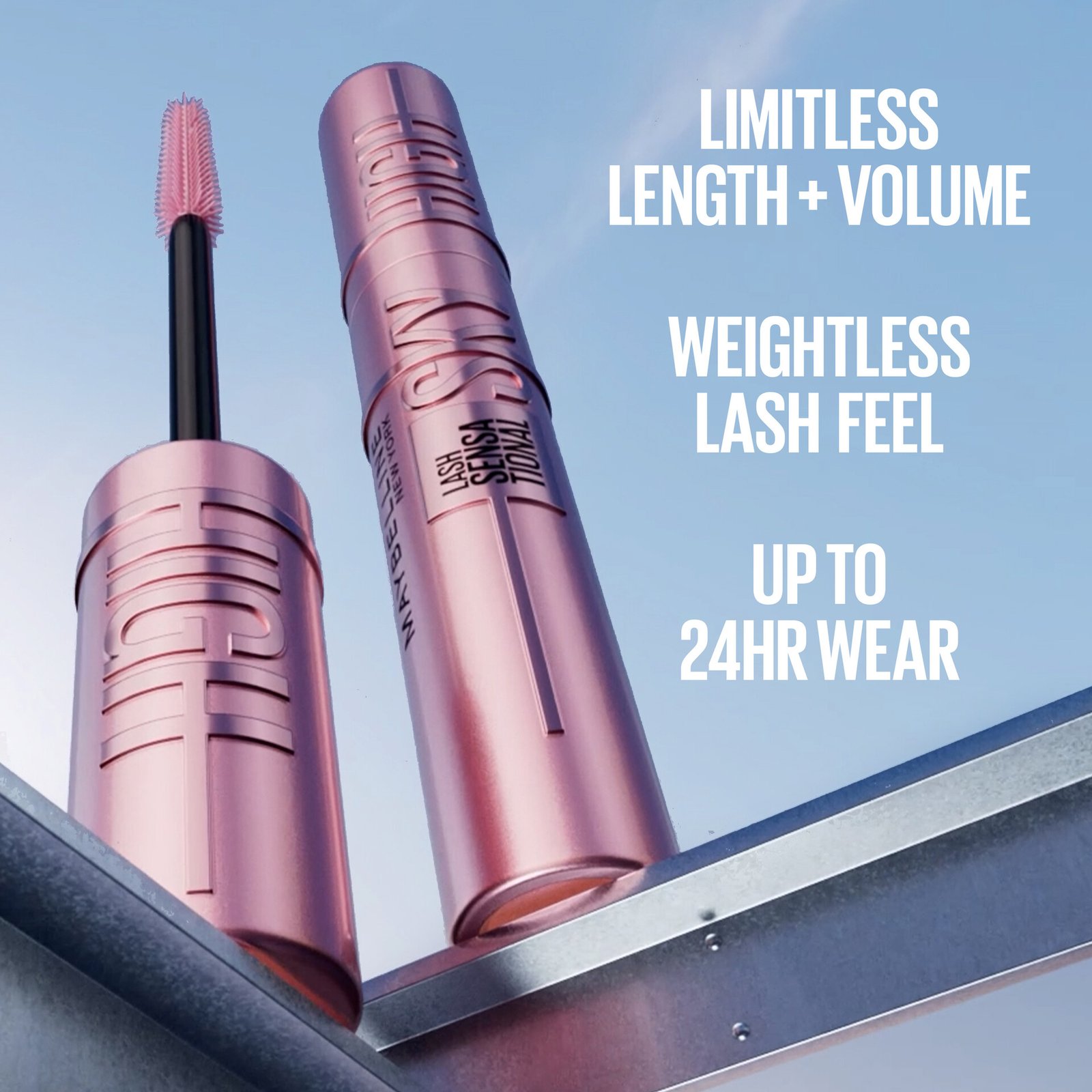 Maybelline New York Lash Sensational Sky High Waterproof Mascara Very Black