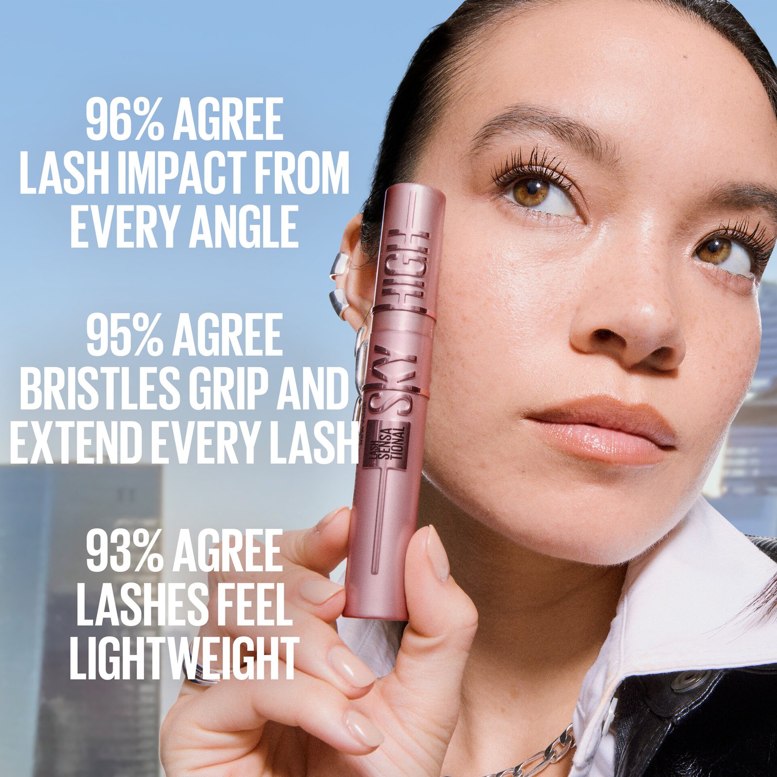Maybelline New York Lash Sensational Sky High Waterproof Mascara Very Black