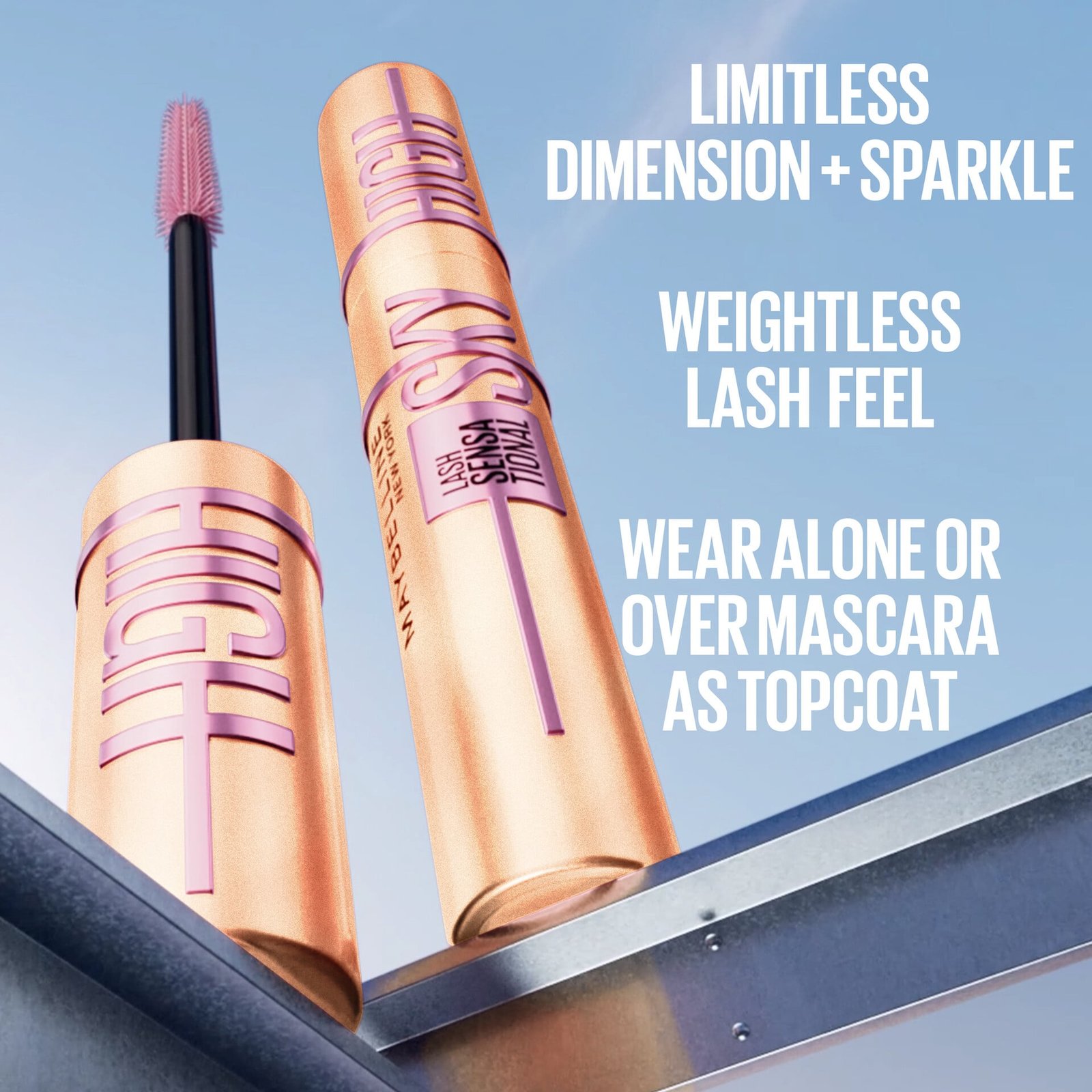 Maybelline New York Lash Sensational Sky High Mascara Gold Glitz 7,5 ml