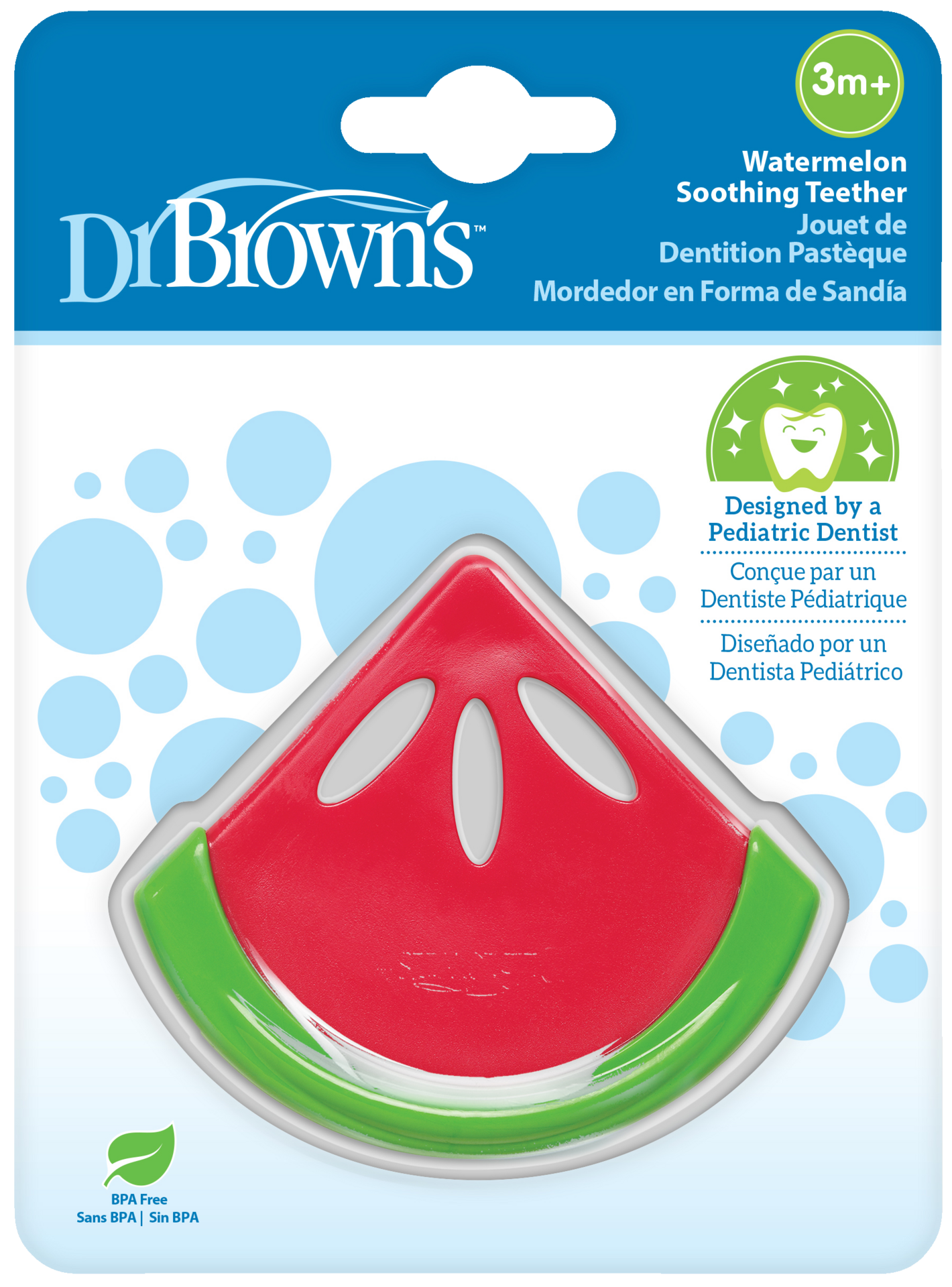 Dr.Brown Soothing Teether - Watermelon Coolees