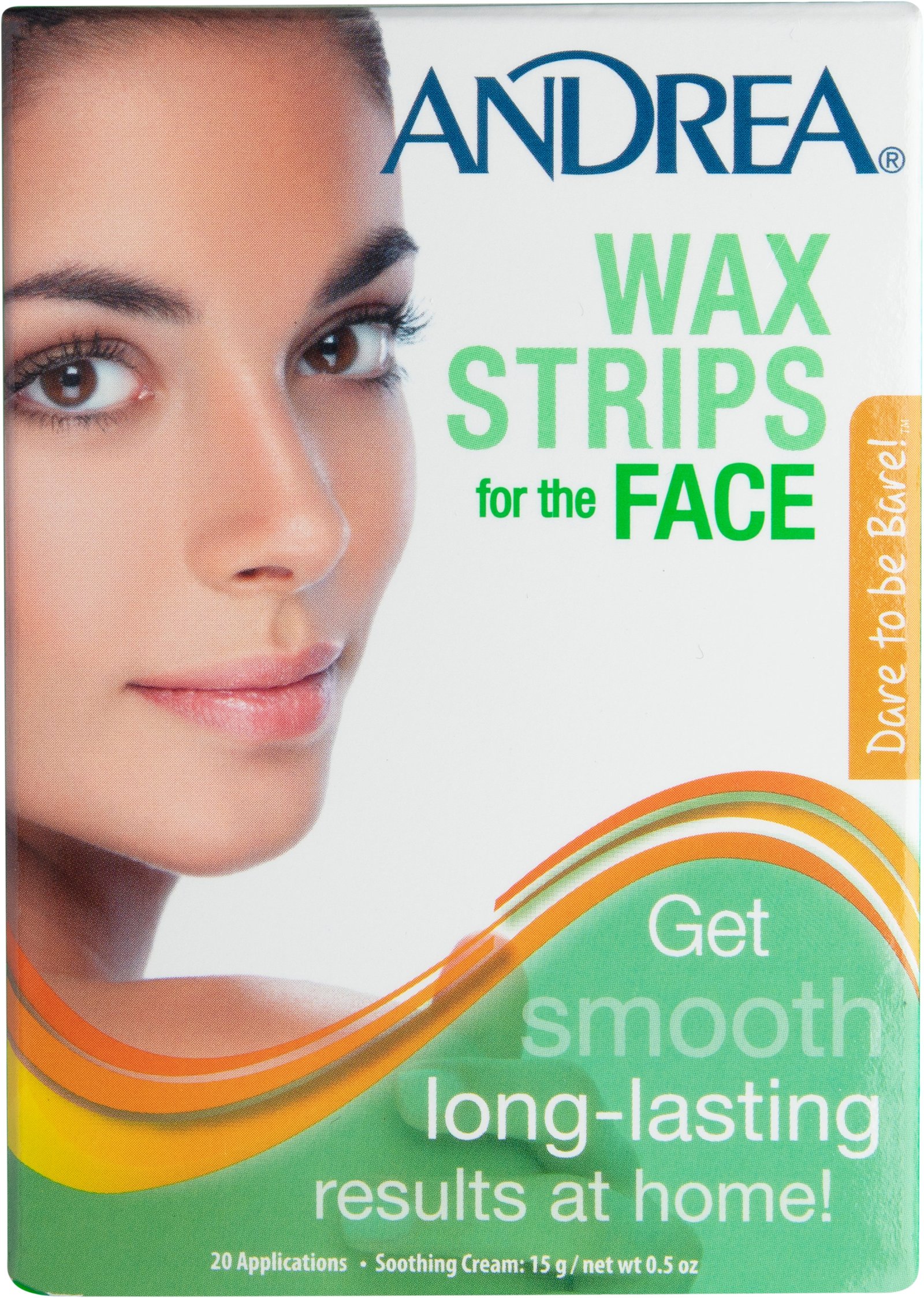 Andrea Wax Strips Face 10 st